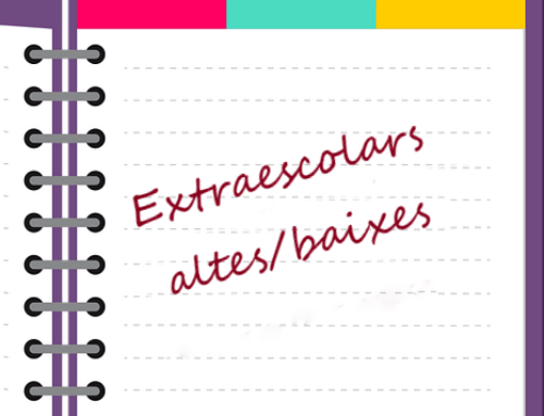 Terminis d’altes i baixes d’activitats extraescolars 2on trimestre CURS 25-26
