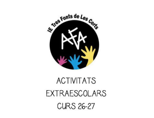 Dossier extraescolars curs 2026-27