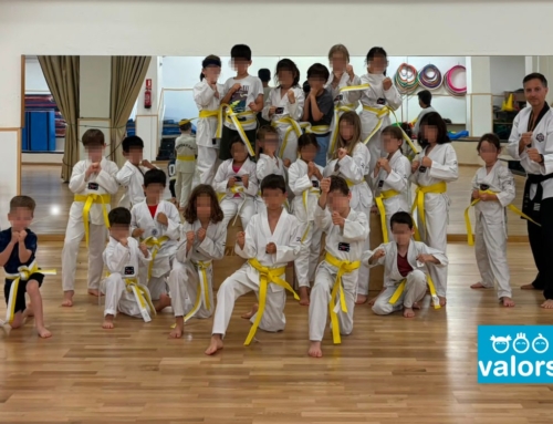 Entrega dels cinturons de taekwondo